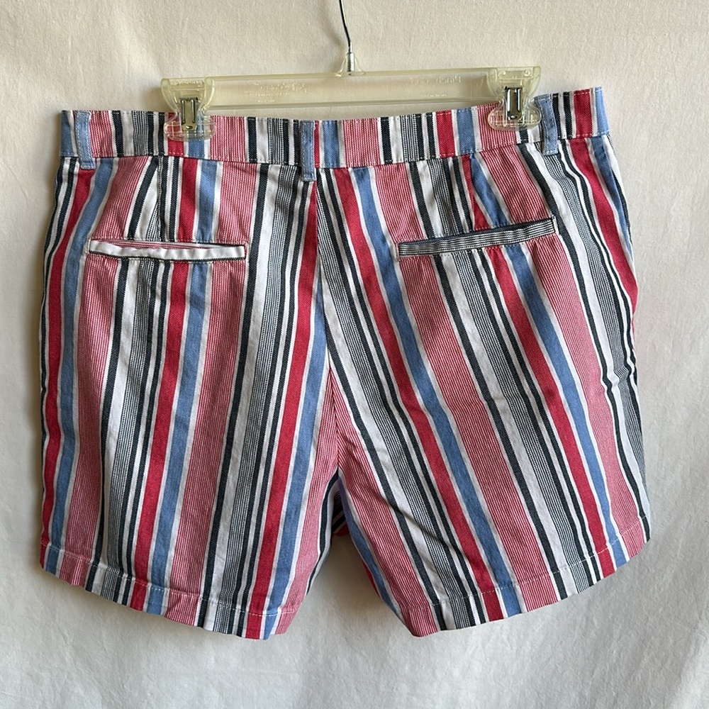 Kiwi Fresh red, white, and blue striped shorts, size 14 - Picture 3 of 5